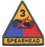 US Army 3rd Armored Division Shoulder Patch